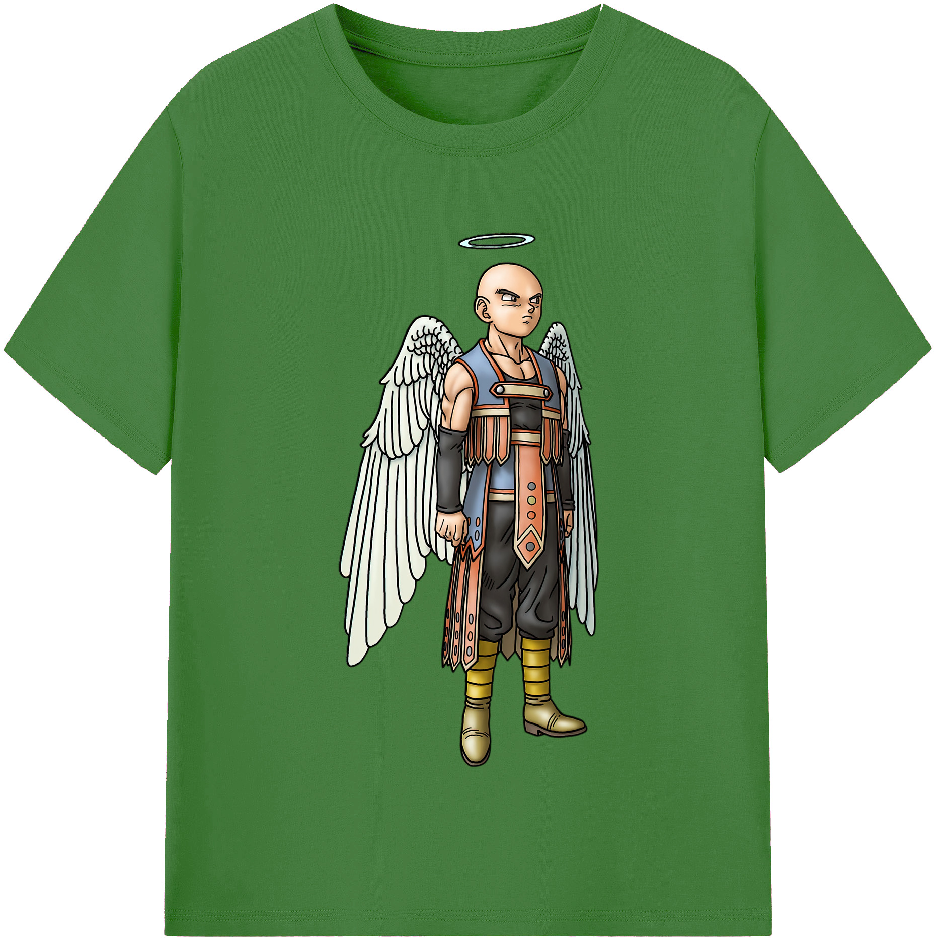 （画像用） ドラゴンクエスト Doragon Kuesuto Dragon Quest レディースカジュアルプリントTシャツ（綿100％）
